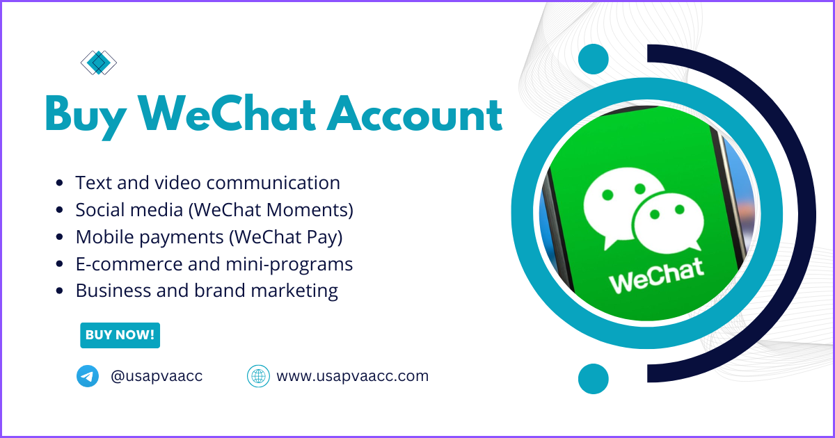 Buy WeChat Account 